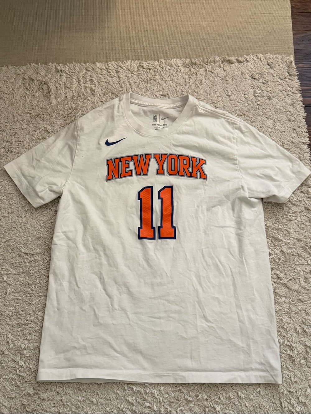 Jalen Brunson New York Knicks Tshirt Jersey Size XL White